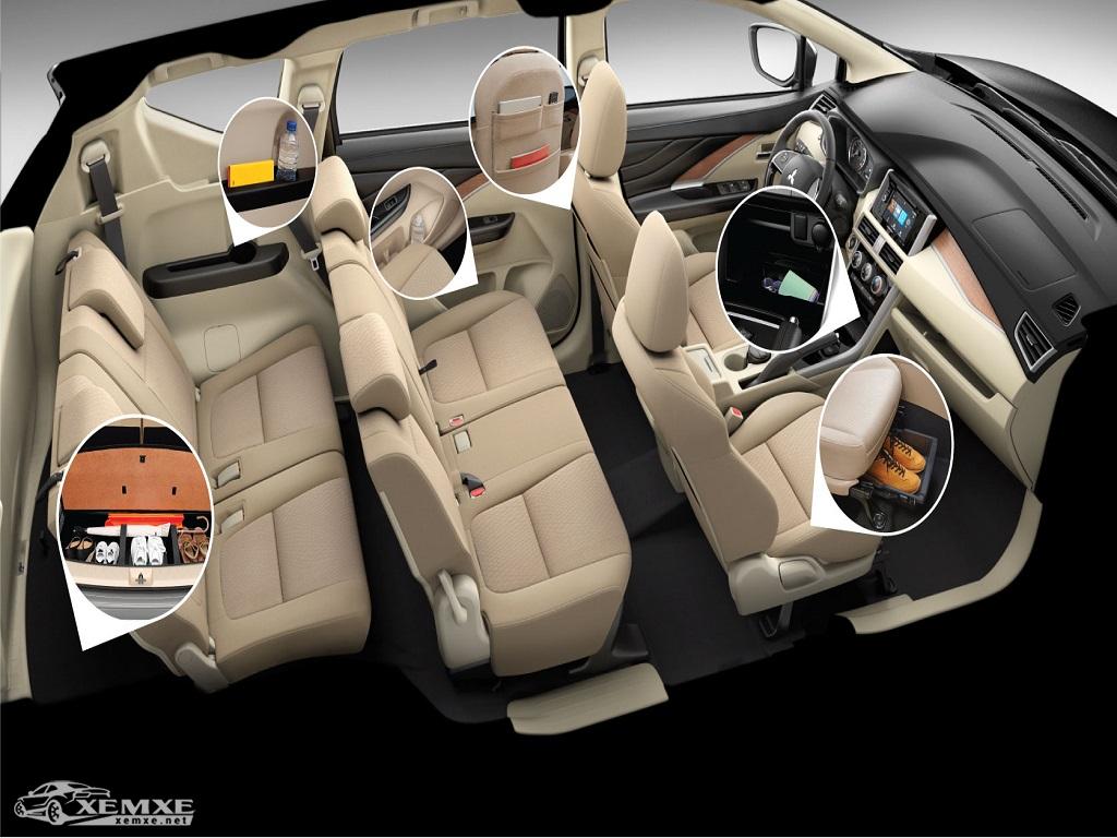 Nội thất sang trọng của chiếc xe Xpander 2021
